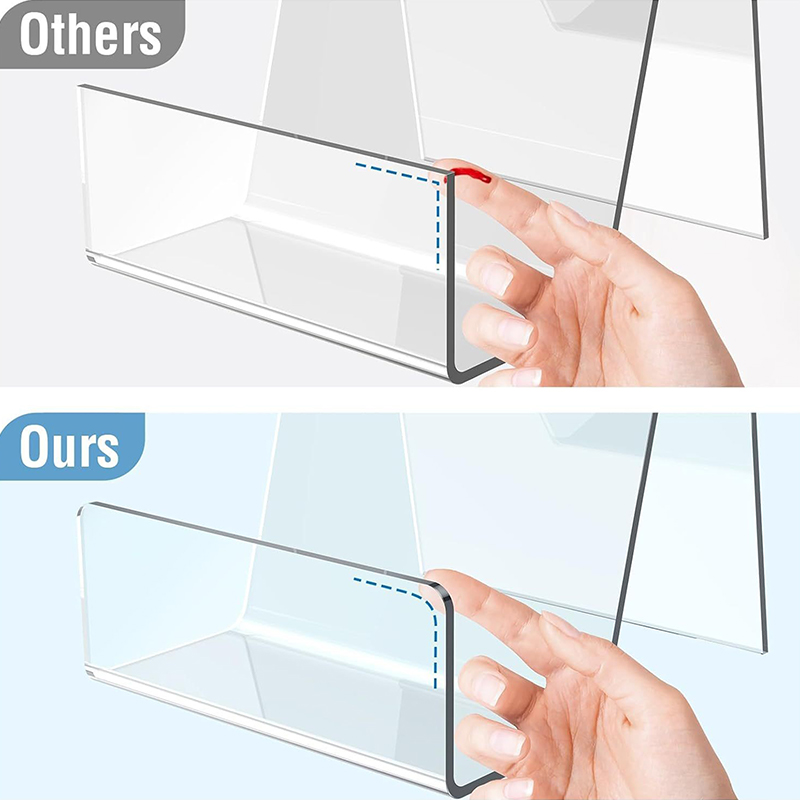 Clear Acrylic Book Stand Holder - 【M】حامل عرض كتب القصص المصورة من