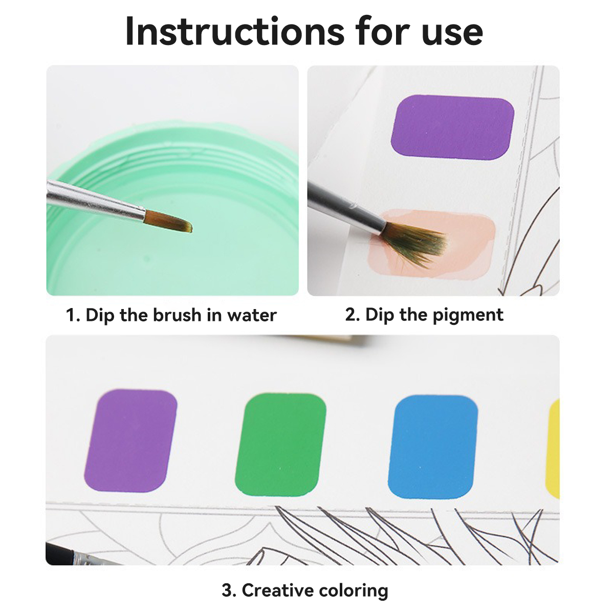 12 صفحة كتاب تلوين محمول ألوان - مراجعة Stationery Books وسعره