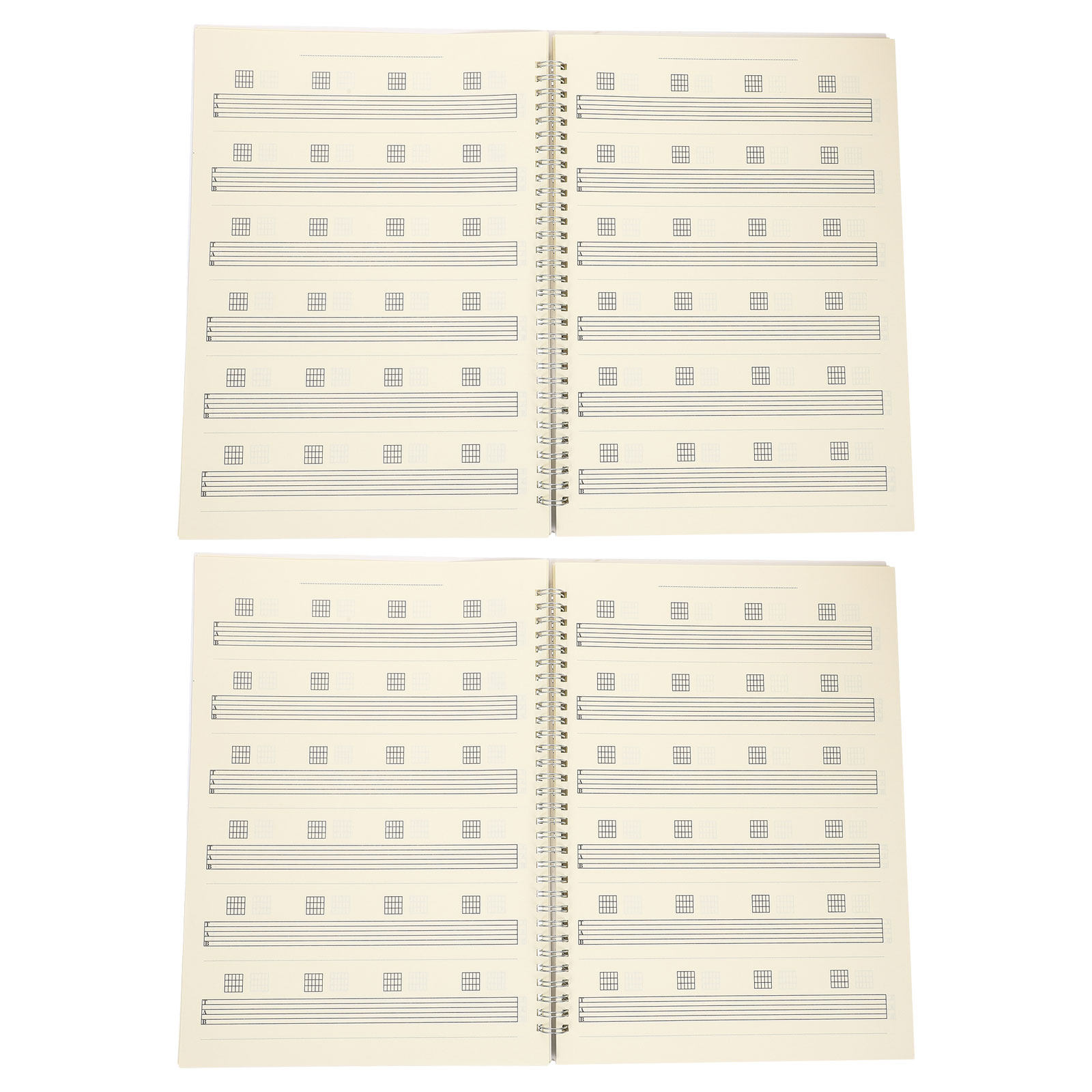 قطعتان من دفاتر ملاحظات موسيقي - مراجعة Blank Sheet Music Notebook وسعره