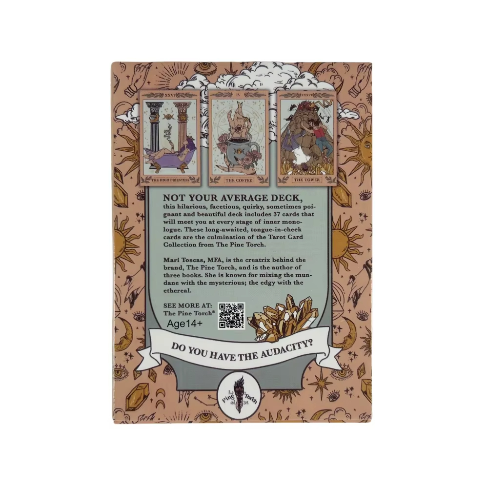The Audacity Deck Audacity Ora - مراجعة Tarot Deck With Guidebook وسعره