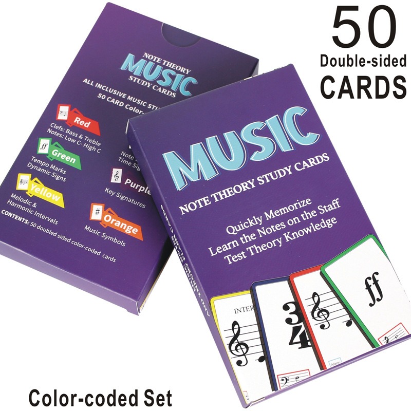 بطاقات فلاش الموسيقى، مخطط وتر - مراجعة Blank Sheet Music Notebook وسعره
