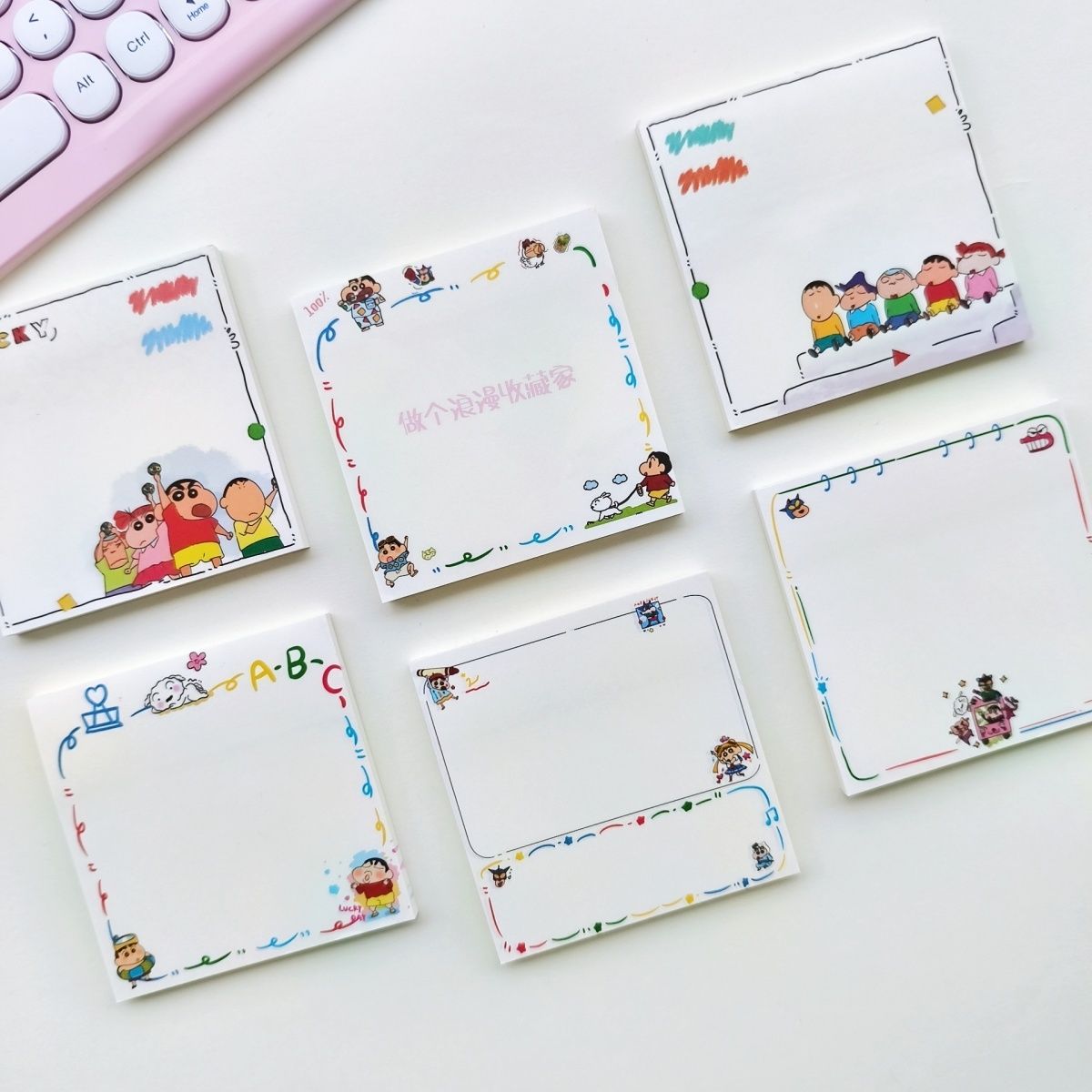 ملاحظات لاصقة لطيفة بتصميم كرت - مراجعة Stationery Books وسعره